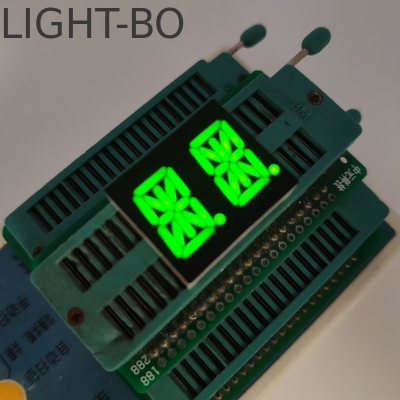 صفحه نمایش LED کاتود مشترک 2 رقمی 13.8mm 14 بخش