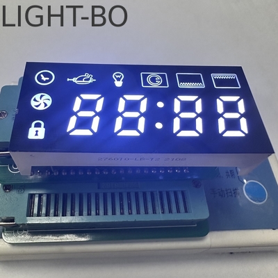 قیمت خوب رنگ سفید خالص صفحه نمایش LED 7 بخش 4 رقمی کاتود مشترک برای کنترل تایمر کوره آنلاین