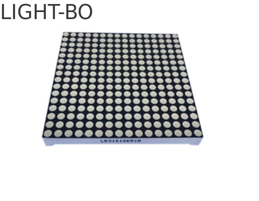 قیمت خوب نمایش فوق العاده روشنسرخ 3mm 16 x 16 قطب ماتریس LED نمایش صف کاتود ستون آنود برای صفحه نمایش آنلاین