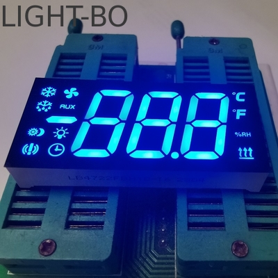 قیمت خوب Ultra Bright Blue Triple Digit 7 Segment LED Display Common Cathode for Refrigerator Controller آنلاین