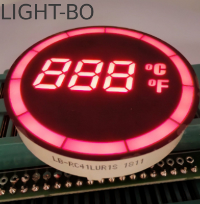 قیمت خوب کنترل‌کننده نمایشگر دمای LED هفت قسمتی آند مشترک گرد، کاربرد: داخلی، خارجی، نیمه‌خارجی آنلاین
