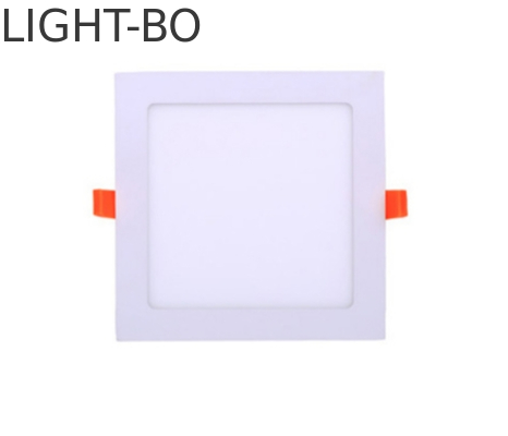 15W کارایی بالا 195x195mm زاویه پرتو 120 درجه Dultra نازک چراغ های LED برای ساختمان