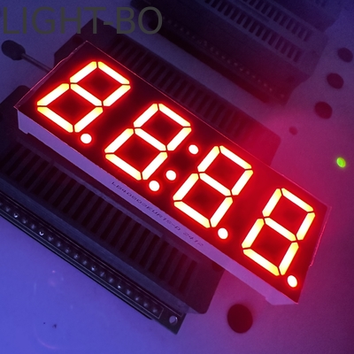 قیمت خوب واحد ساعت نمایشگر LED 4 رقمی با دید بالا و قرمز فوق‌العاده آنلاین