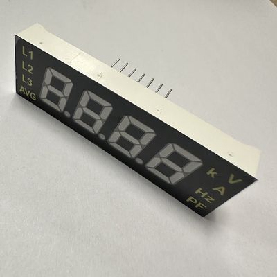 قیمت خوب Customized Ultra White/Red 4 Digit 7 Segment LED Display module common anode for electrical meter panel آنلاین