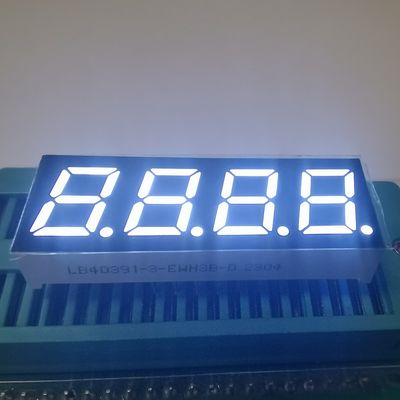 قیمت خوب Ultra bright white 4 Digit 7 Segment LED Display 0.39inch Common Anode for instrument panel آنلاین