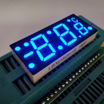 قیمت خوب 7 Segment Custom Blue LED Display for Temperature Indicator آنلاین