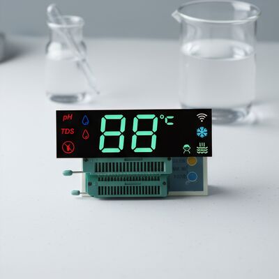 قیمت خوب صفحه نمایش LED هفت بخش چند رنگی نامرئی برای دستگاه های آب آنلاین