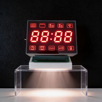 نمایشگر LED 4 رقمی فوق العاده روشن قرمز سفارشی برای مایکروویوهای دیجیتال و تجهیزات اندازه گیری الکترونیکی