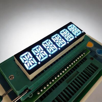 قیمت خوب نمایشگر LED 14 بخش فوق العاده روشن با طول عمر عملیاتی طولانی و اندازه سفارشی برای ساعت ها و مترهای دیجیتال آنلاین