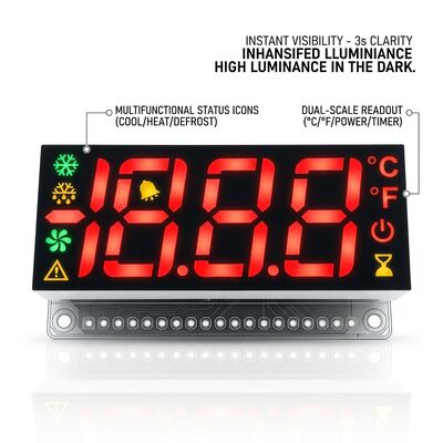 قیمت خوب 6 Digit 7 Segment LED Display LB60362WJ1B 9.2mm Common Cathode for Digital Countdown Timer Application آنلاین