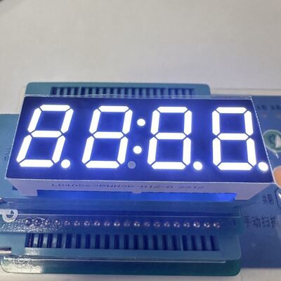 قیمت خوب صفحه نمایش LED Ultra Bright White 14.2mm 4 Digit 7 Segment برای لوازم خانگی آنلاین