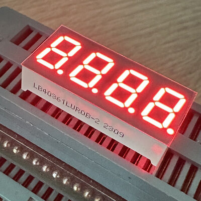 قیمت خوب Ultra Bright Red 0.36 اینچ 4 عدد 7 بخش LED Display کاتود مشترک برای الکترونیک آنلاین