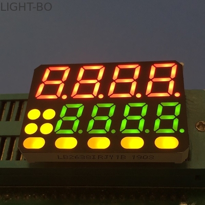 قیمت خوب شاخص دمای 8 رقمی 7 قسمت LED LED چند رنگ طراحی سفارشی آنلاین