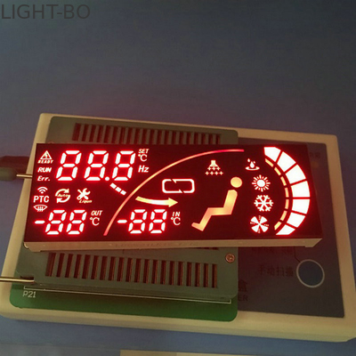 صفحه نمایش Super Bright Led 7 Segment نمایش رنگ قرمز برای پنل ابزار خودرو