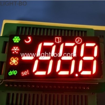ماژول صفحه نمایش LED چند رنگی سه رقمی برای کنترل یخچال