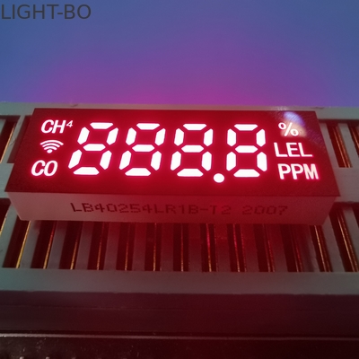 نمایشگر آند مشترک 6.2mm 4 Digit Segment Segment