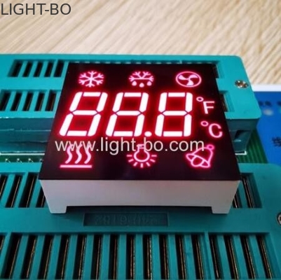 قیمت خوب Ultra Red سفارشی سه رقمی 7 بخش صفحه نمایش LED آنود مشترک برای کنترل یخچال آنلاین