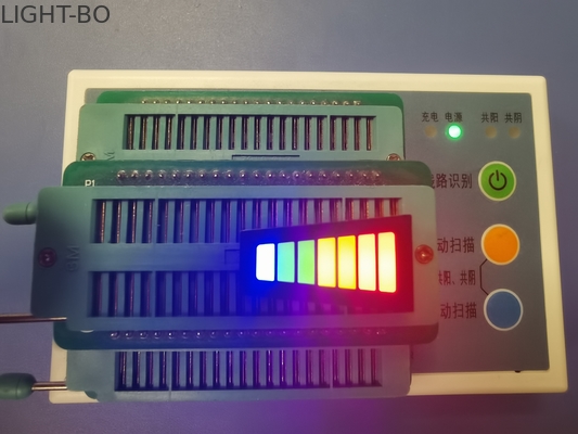 7 نوار LED ذوزنقه ذوزنقه ای با قطعه 3.3V 120mcd مشترک