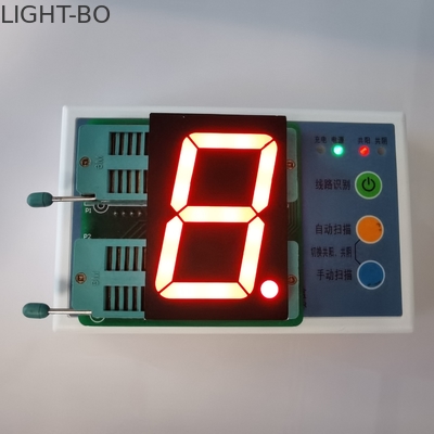 قیمت خوب 7 بخش 1.8 در 80 میلی وات 635 نانومتر 35 میلی متر نمایشگر LED تک رقمی آنلاین