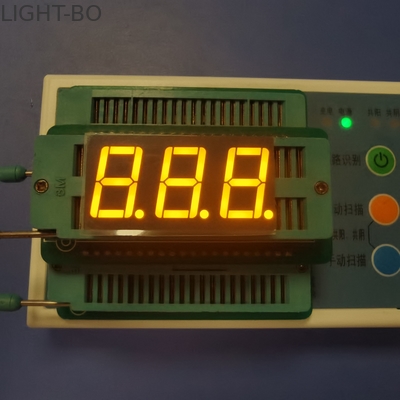3 دیجیتال 0.56 اینچ 20 میلی متر 30 نانومتر 80 میلی وات صفحه نمایش LED 7 قطعه ای