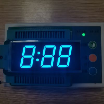 قیمت خوب صفحه نمایش ساعت LED با رنگ آبی آسمان 3 رقم 7 بخش با پین طولانی و ارتفاع 0.64 اینچ آنلاین