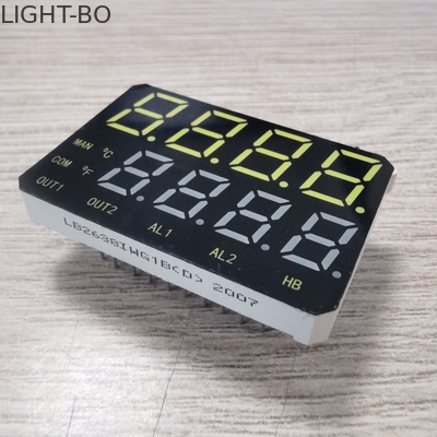 3 رقمی LED 7 Segment Display Dual Line 120mcd 20mA for Instrument Panel