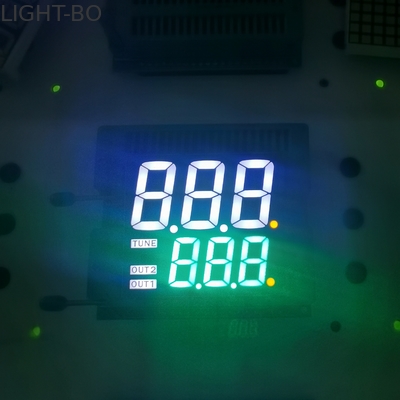 نمایشگر 3 رقمی LED 7 Segment Dual Line 120mcd 20mA برای پنل ابزار