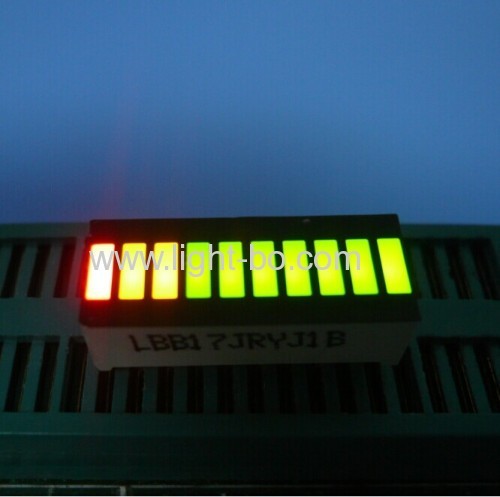 نور خورشید سبز / قرمز 10 قطعه LED نور نوار Gradh آرایه برای پانل ابزار