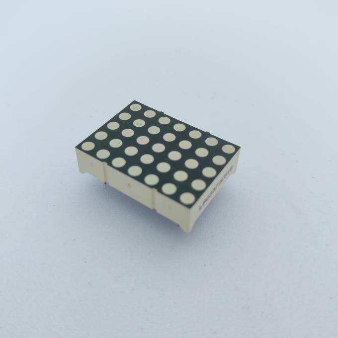 3mm 5×7 DOT Matrix LED Display close-up