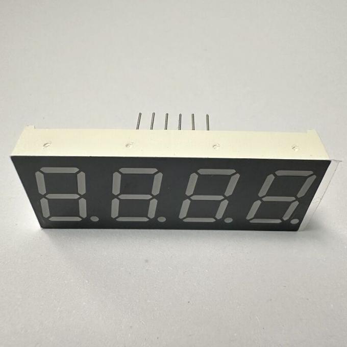 صفحه نمایش LED 4 رقمی 0.56-اینچ (14.2 میلی متر) 7 بخش ️ سبز خالص ، آنود مشترک برای پانل های ابزار و لوازم خانگی 4