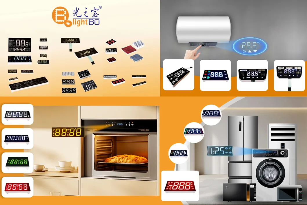 0.56 اینچ کاتود مشترک 7-قطعه صفحه نمایش LED رنگ زرد دو رقمی 4