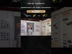 صفحه نمایش LED 16 بخش سفید خالص برای محصولات چند رسانه ای نشانگرهای دیجیتال