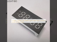 صفحه نمایش LED 4 رقمی 7 بخش فوق العاده روشن سبز آنود مشترک برای کوکر گاز