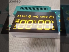 Ultra Amber LED Display 7 Segment 4 Digit Common Cathode for 4 Key Touch ساخته شده در فر