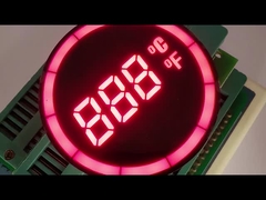 صفحه نمایش LED شکل گرد 7 بخش برای کنترلگر دما