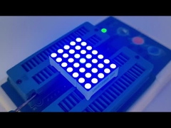 Ultra Bright Blue 3mm DOT Matrix LED Display 5 X 7 برای نشانگر ساعت منطقه زمانی دیجیتال