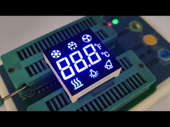 کنترل‌کننده یخچال سفارشی سه‌رقمی ۷-segment آبی