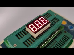 نمایشگر LED هفت قسمتی 3 رقمی 0.36 اینچی قرمز برای نشانگر دما/رطوبت