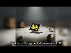 نمایشگر LED آلفا عددی 16 سگمنت 0.8 اینچی فوق سفید برای نشانگر آسانسور