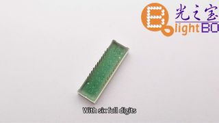 Ultra-Bright White 14-Segment LED Display (6-Digit, for Instrument Panels)