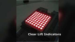 نمایشگر LED 8x8 Dot Matrix نشانگر 3 میلی متری سفید