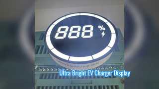 صفحه نمایش LED فوق العاده روشن برای شارژرهای EV