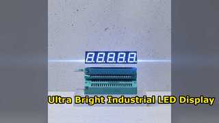 نمایشگر LED فوق العاده روشن برای سیستم های کنترل صنعتی