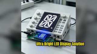 نمایشگر LED 16 قسمتی آبی روشن برای آسانسورها