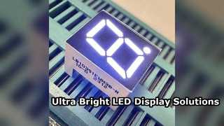 صفحه نمایش LED 0.39 اینچی 7 بخش برای پانل های ابزار